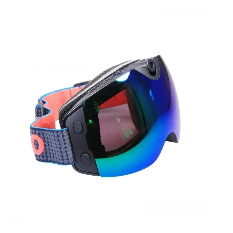4K Camera Ski Goggles angle view