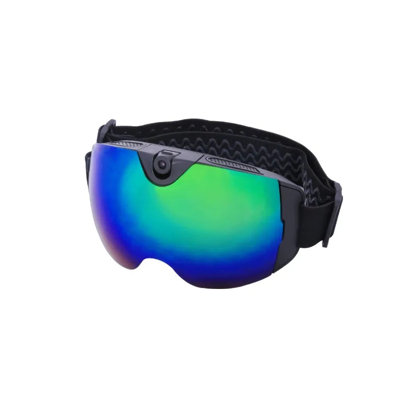 4K Camera Ski Goggles front three-quarter